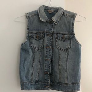 Women’s denim vest